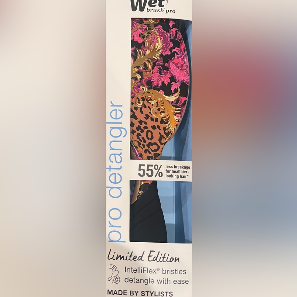 Limited Edition - Pink and Brown Hair Brush